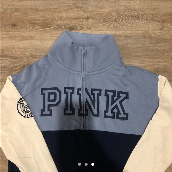 tri-colour half zip - Picture 3 of 3